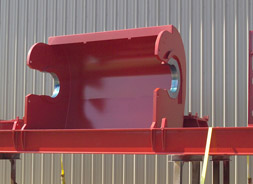 Oilfield Draworks Skid Fabricated, Machined & Coated